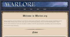 Desktop Screenshot of m2tw.warlore.org